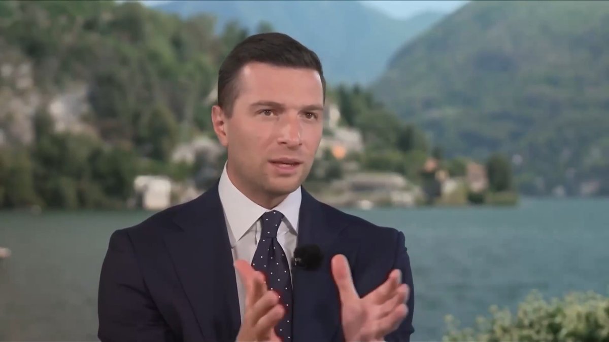 Prix français de l'électricité, simplification normative, patriotisme économique, baisse massive des impôts de production : nous remettrons la France sur le chemin de la prospérité. Bloomberg TV
