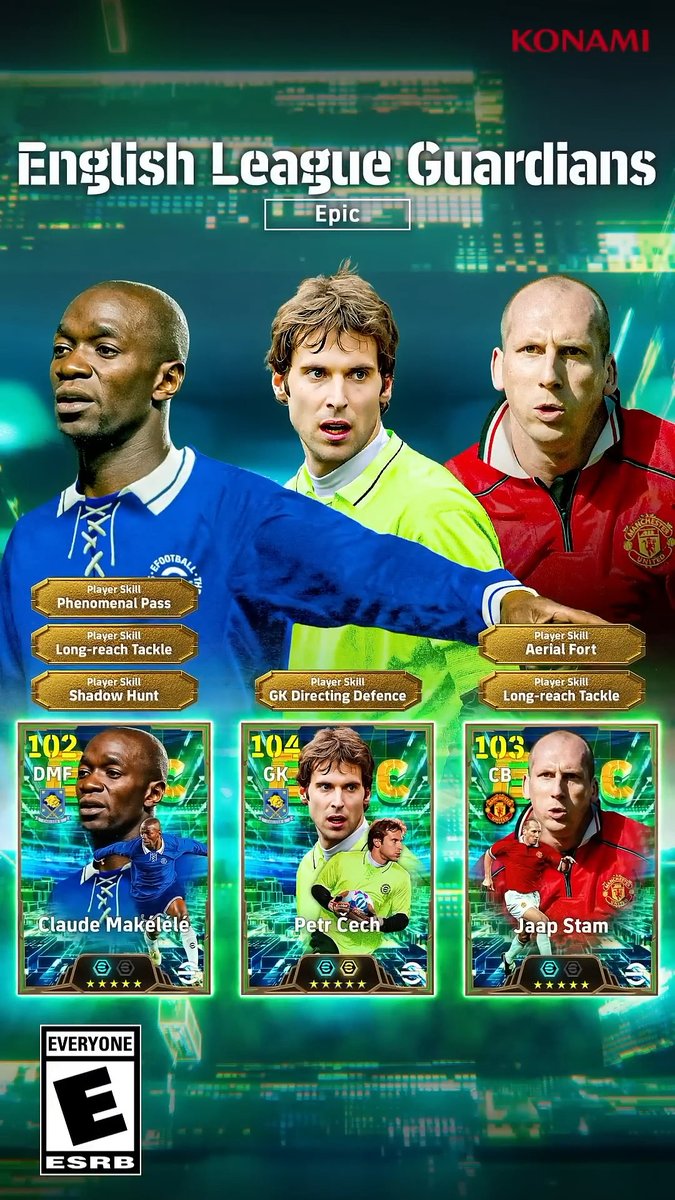 Epic : English League Guardians Trailer 🏴📽️ 🇫🇷 Claude Makélélé 🇨🇿 Petr Čech 🇳🇱 Jaap Stam #eFootball2027 | #eFHUB