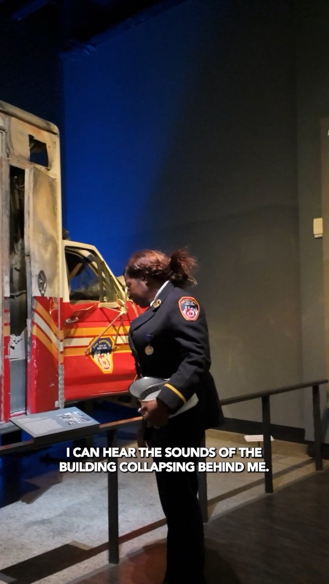 Twenty-five years later, Deputy Chief Renae Mascol returned to the World Trade Center site for the first time since September 11, 2001. That morning, Chief Mascol and her EMS partner crossed the Brooklyn Bridge and responded to Ground Zero. This summer, for the first time, she returned to the 9/11 Memorial & Museum and stood before the names of those who were killed on September 11th and in the years since. For Chief Mascol, the memories are still vivid. "We can't let people forget," she said. "So many people gave their lives on that day. So many people are still dying." We will Never Forget.