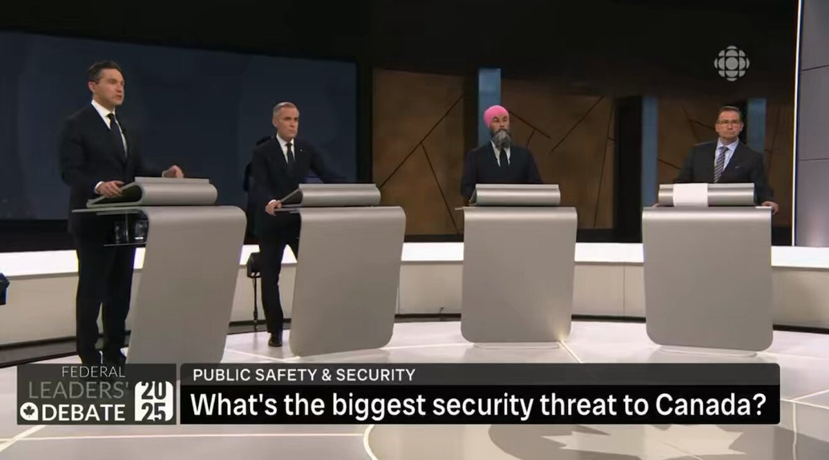 “I think the biggest security threat to Canada is China.” -Mark Carney His biggest and most egregious lie so far.