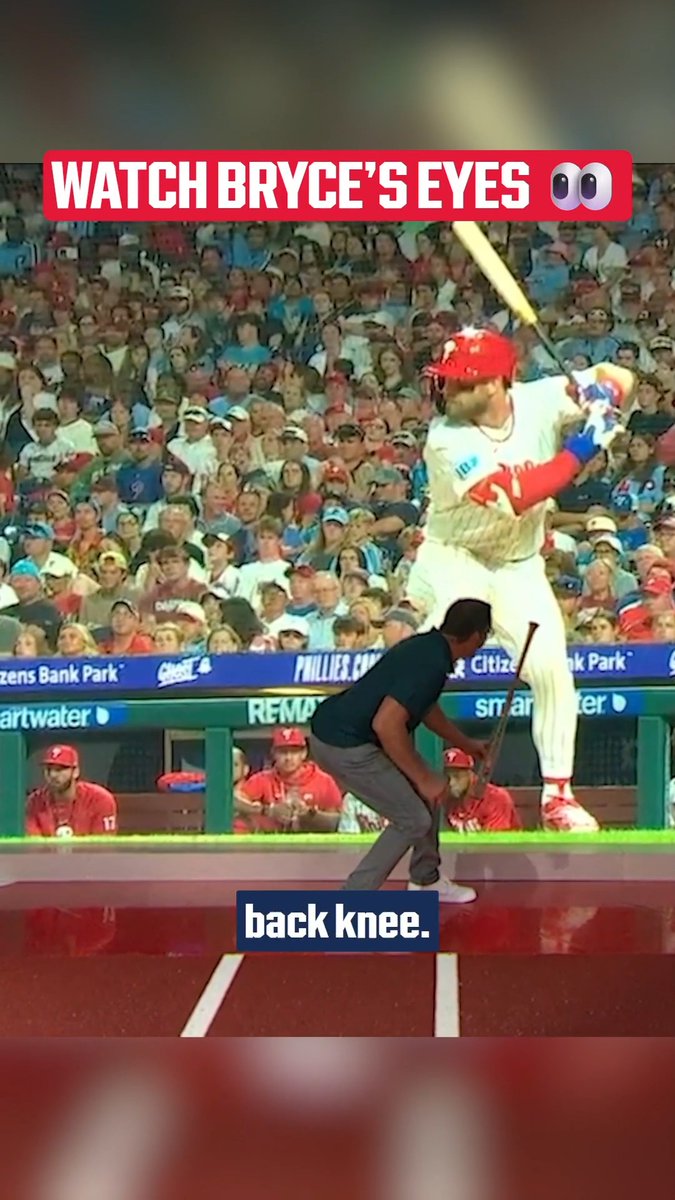 Bryce keeps his head still and goes to work 🔍