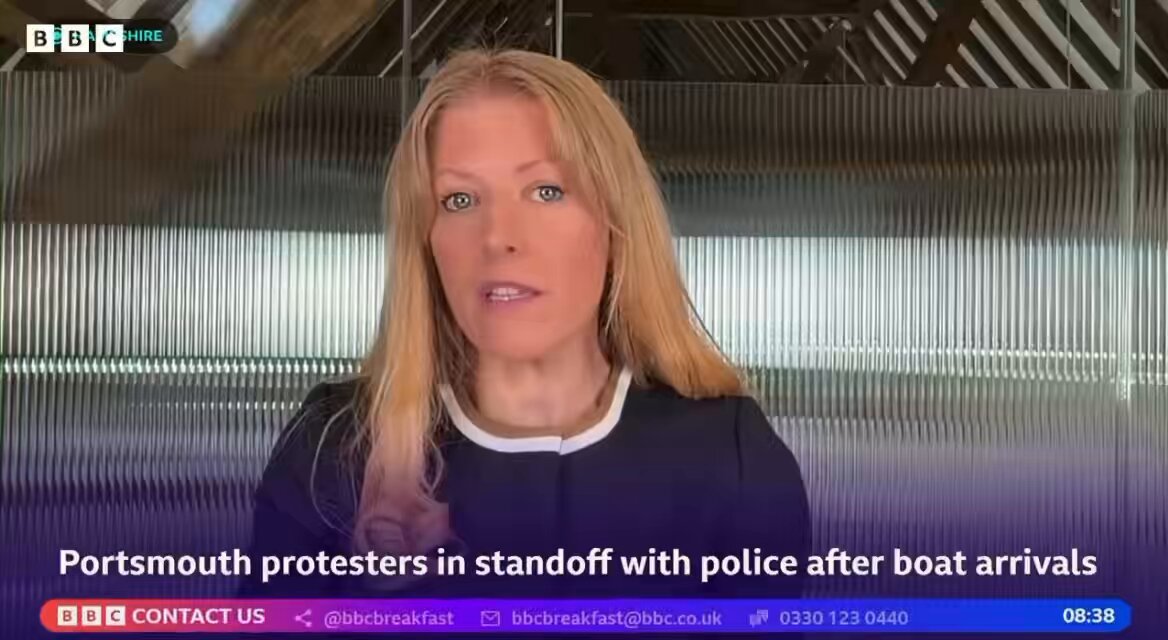 Donna Jones, police and crime commissioner for Hampshire spoke to #BBCBreakfast about Portsmouth. The BBC later deleted her last 15 seconds. Listen and see why ….