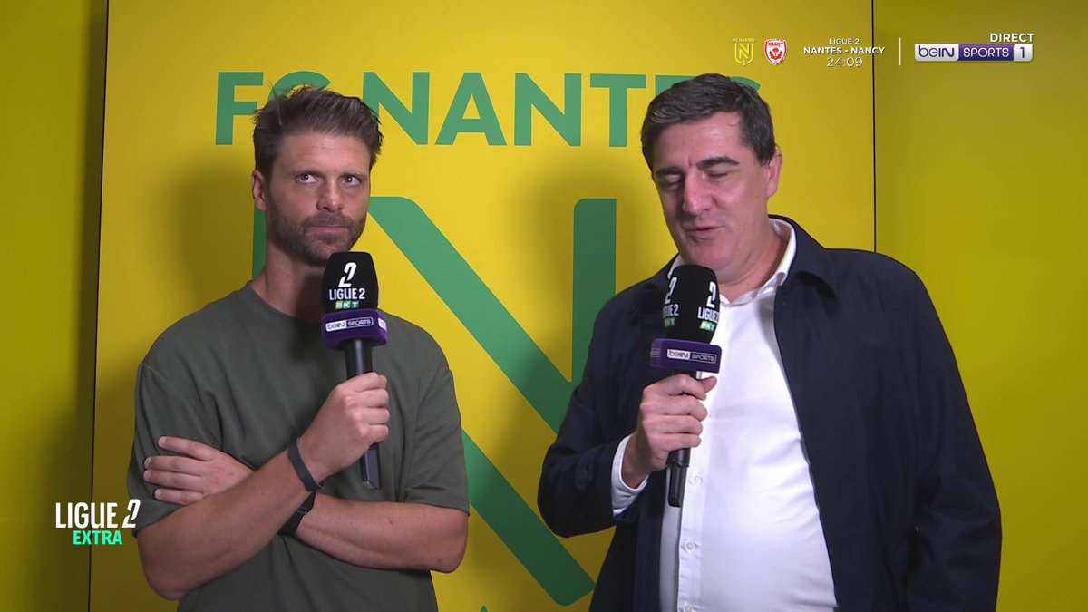 [📺LIVE] ⚽️ #Ligue2Extra 🎙️ Grégory Poirier (coach Nantes) : "Je dois transmettre la passion à mes joueurs"