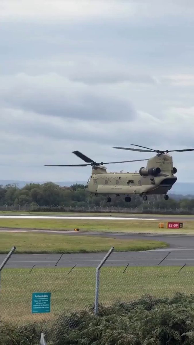 ‘UNUSUAL’ US ARMY BUILDUP in Ireland — MULTIPLE CHINOOKS ARRIVE AHEAD OF TRUMP VISIT
