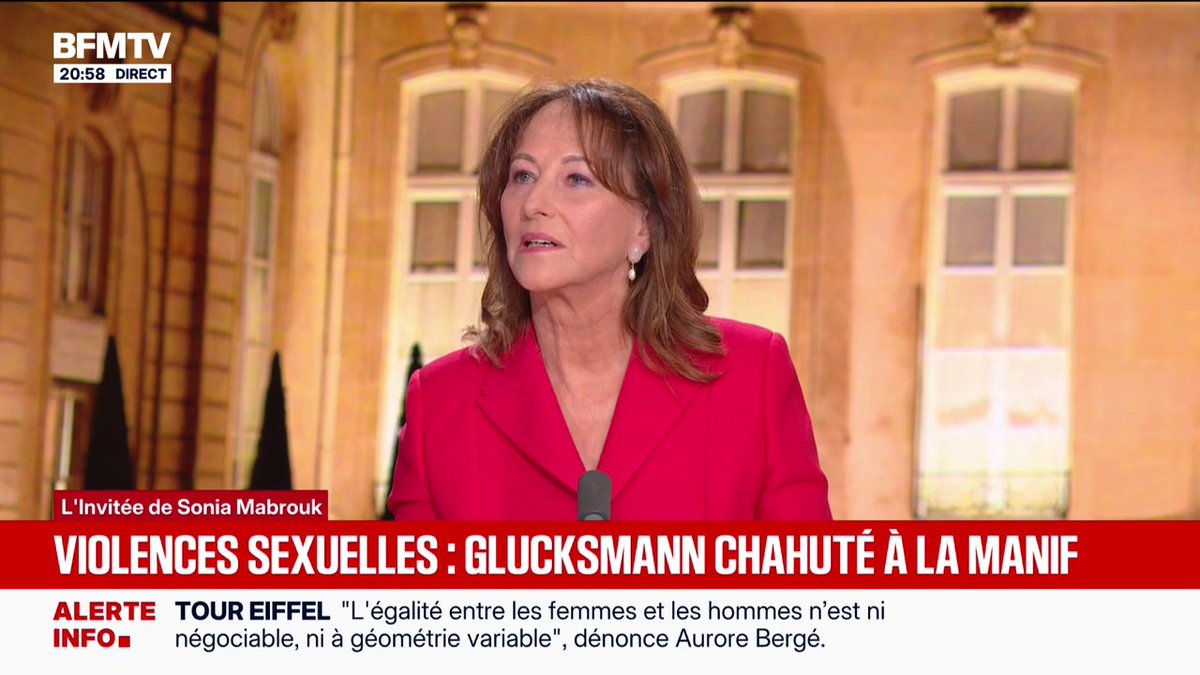 "Moi je veux retrouver une France heureuse", déclare Ségolène Royal, candidate à la primaire socialiste