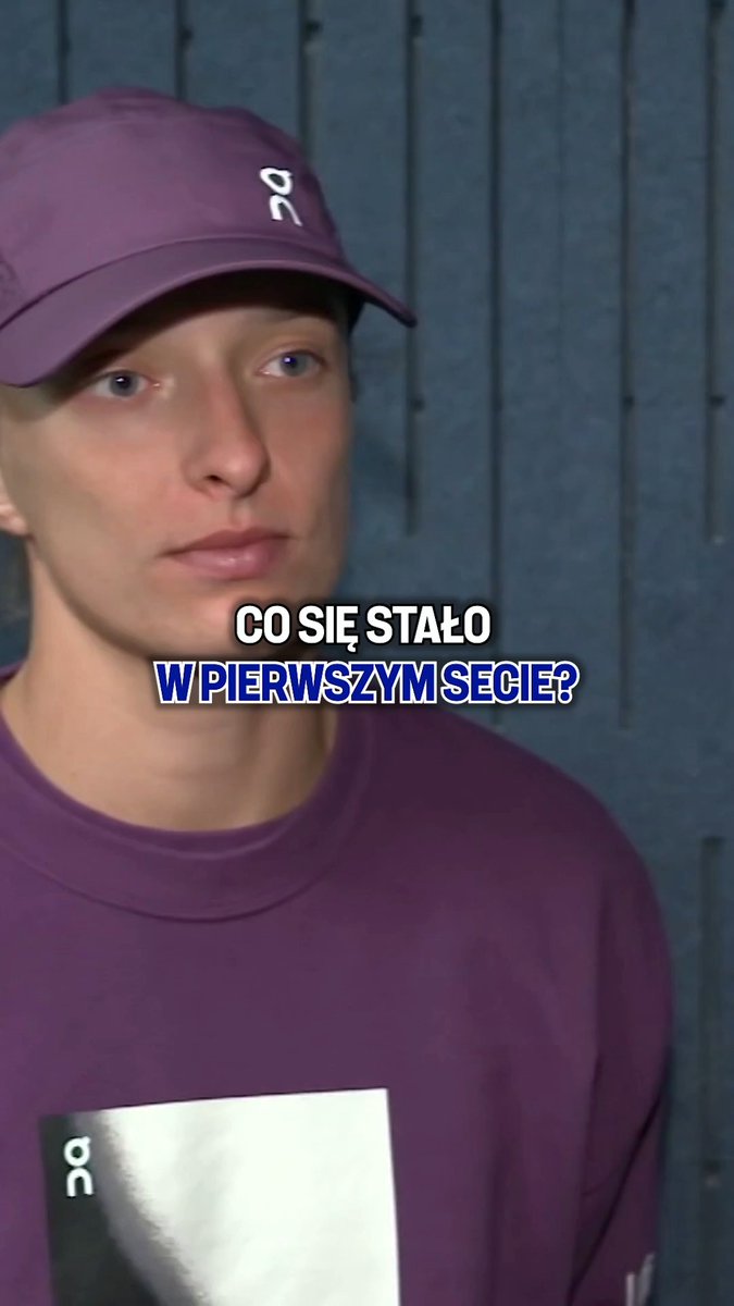 🎙️ Jedno pytanie, które po tym meczu nasuwało się samo: 👉 "Co się stało w tym pierwszym secie?" Iga Świątek odpowiada 🗣️ #USOpen