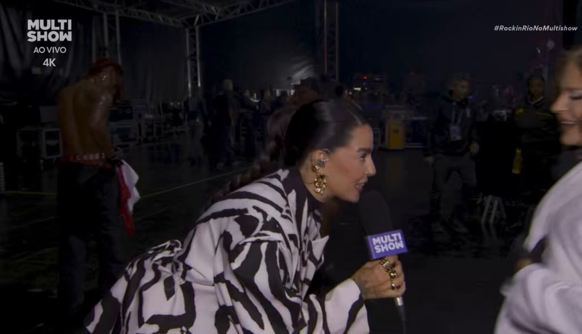 🚨FOI LINDO! Luísa Sonza se emociona ao falar sobre seu show no Rock In Rio.