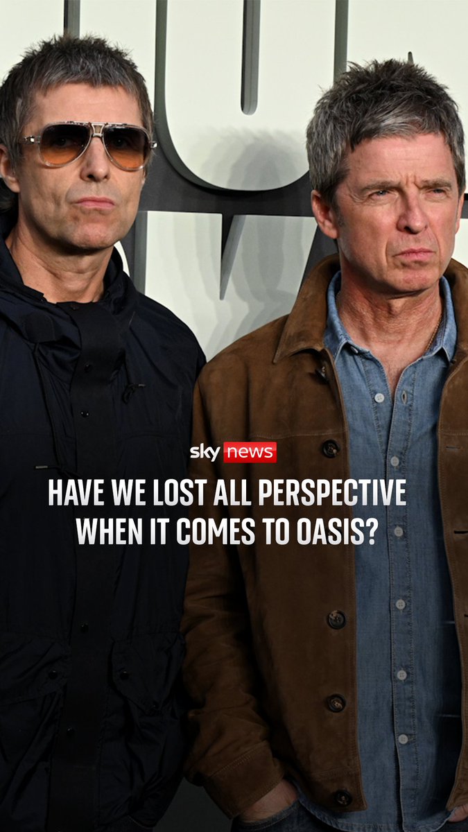 Have we lost all perspective when it comes to Oasis? Arts and entertainment correspondent Katie Spencer attended the 'Don’t Look Back in Anger' premiere in Leicester Square, London, where the documentary follows the band of their reunion tour that began last July