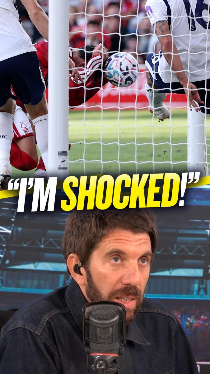 ❌ "I have not seen, yet, 100% proof that it's handball." 🤯 "I'm stunned they changed the decision." Andy Goldstein admits he's stunned VAR overturned Nottingham Forest's goal against Tottenham