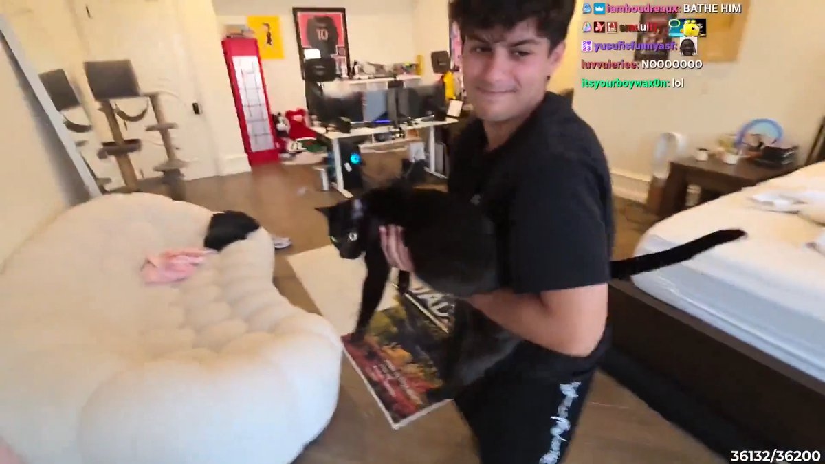 StableRonaldo is facing backlash After THROWING His Cat OFF a Balcony While LIVE on Twitch.. 😢