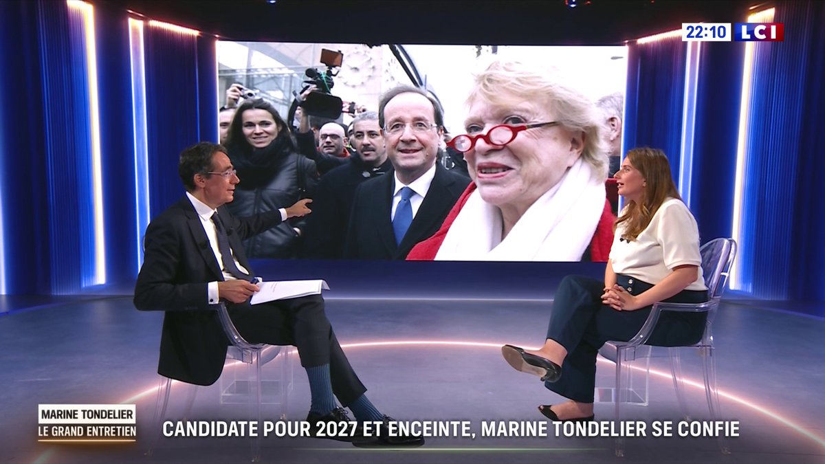 🗣️ "Au deuxième tour, face au RN, oui" : Marine Tondelier pourrait voter pour François Hollande 📺 Face à Darius Rochebin sur LCI