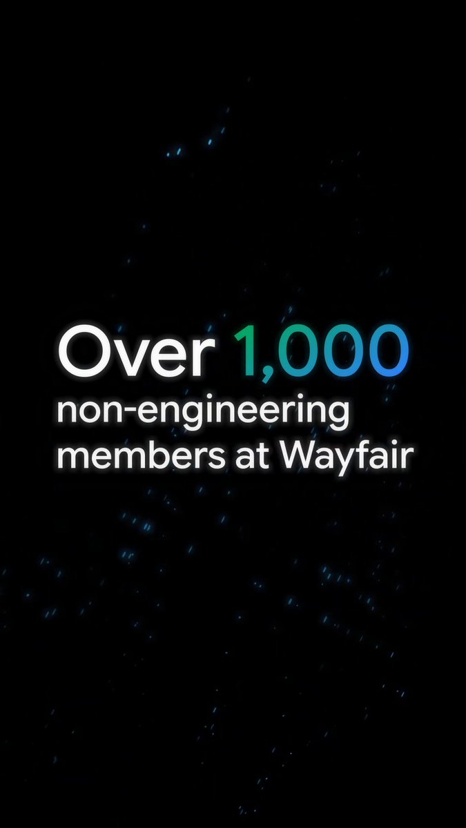 1,000+ non-engineering Wayfair employees are building AI agents, custom workflows, and automations—driving bottom-up innovation and changing the business from the inside out—thanks to Google Skills. Future-proof your workforce at no cost today →