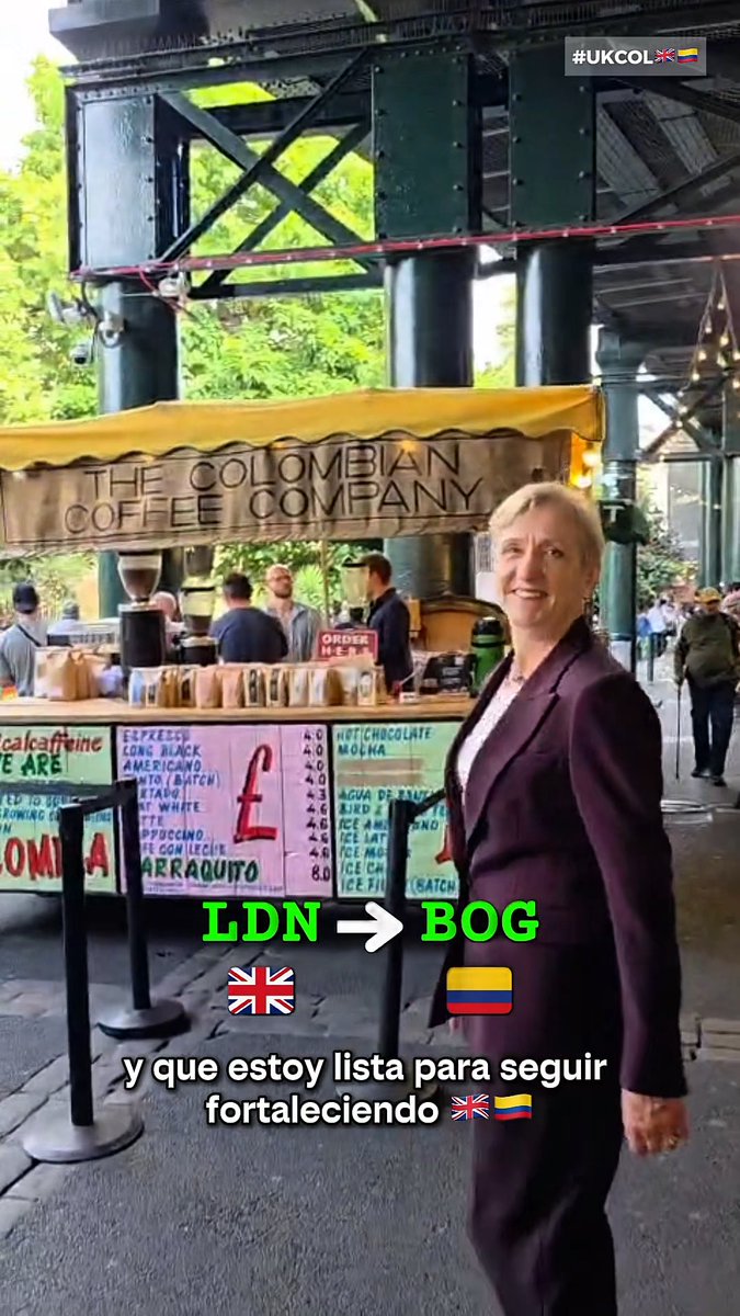 ¡Hola, Colombia! 👋🏽 Soy Louise de Sousa 🇬🇧, la nueva Embajadora Británica en Colombia. Desde ya quiero conocer todos los lugares increíbles de su país y seguir fortaleciendo nuestra agenda #UKCOL🇬🇧🇨🇴 ¡Allá nos vemos! 🔜
