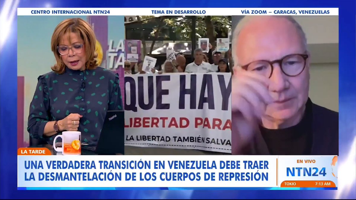 Perkins Rocha, exmagistrado y asesor legal de Vente Venezuela, advirtió que en Venezuela no habrá justicia ni democracia mientras no se desmantele la arquitectura represora creada durante más de 25 años de chavismo. En entrevista en La Tarde de NTN24 con Idania Chirinos, Rocha detalló cómo diversos organismos estatales continúan operando como instrumentos de represión contra la ciudadanía.