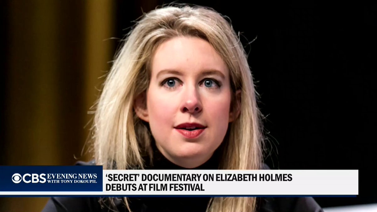 Elizabeth Homes, the founder of Theranos who is now serving an 11-year sentence for defrauding investors, is also the star of a new documentary co-created by a comedian. CBS News’ Lilia Luciano has more.