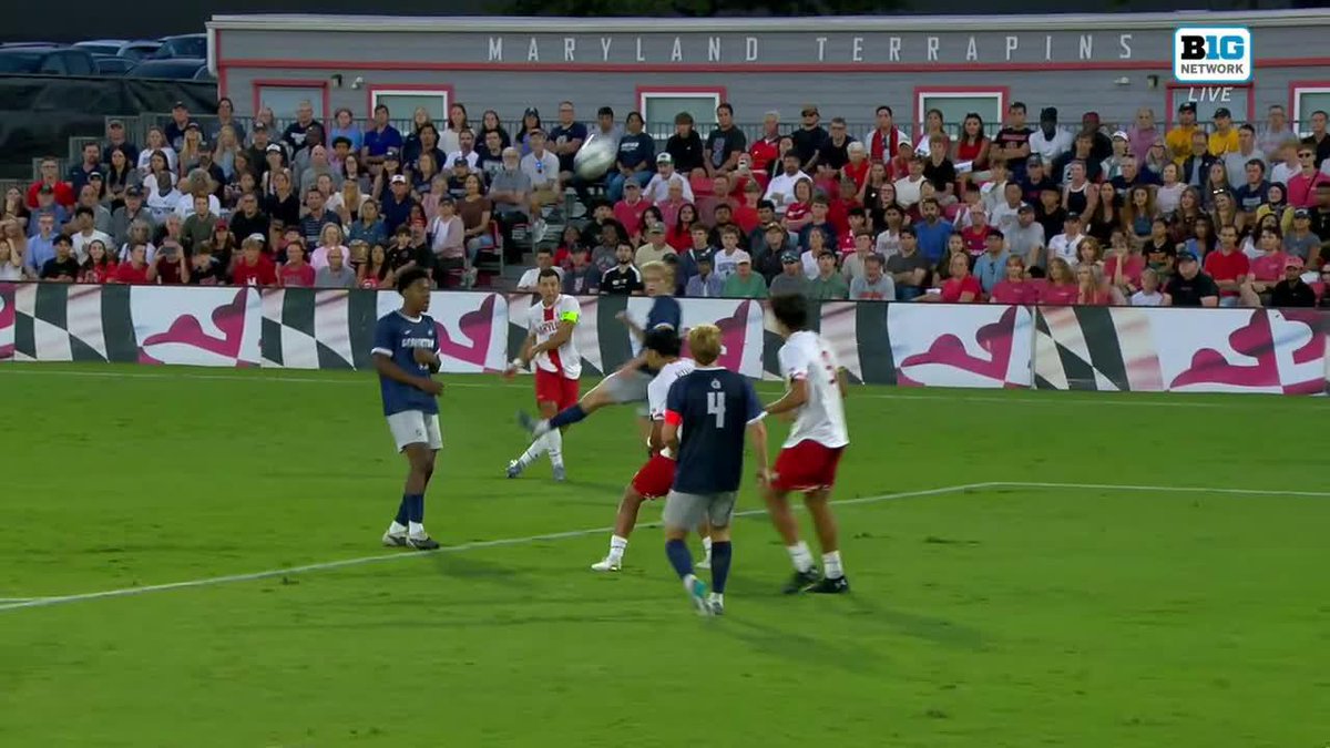 🚨 WONDER GOAL ALERT 🚨 No. 2 Maryland Men’s Soccer 🐢's Albi Ndrenika scores on a curler to even things up vs. No. 5 Georgetown. Watch on BTN