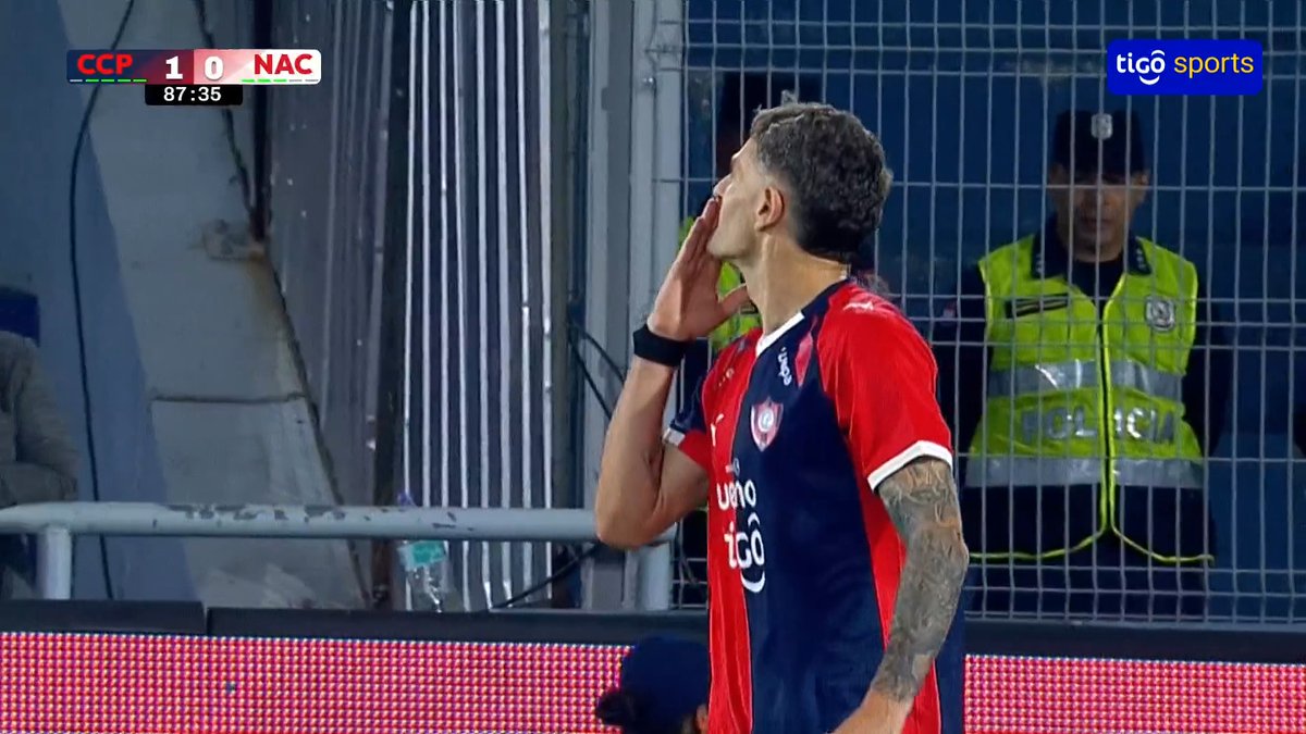 ⚽️ Con este gol de Pablo Vegetti el Ciclón venció a Nacional y estalló la hinchada azulgrana en la Nueva Olla. 📺Tigo Sports ▶️Viví el #ClausuraAPF2026 en