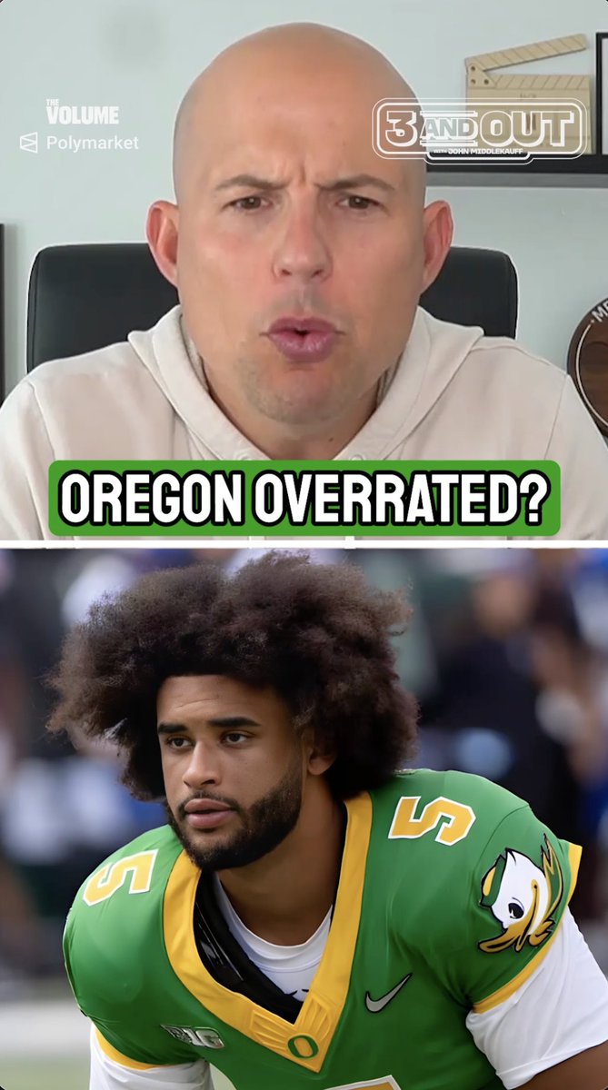“I thought that game was MORE about Boise State than Oregon.” John Middlekauff explains why Dante Moore & Oregon get a PASS after replacing coordinators and facing a proven Boise State program.