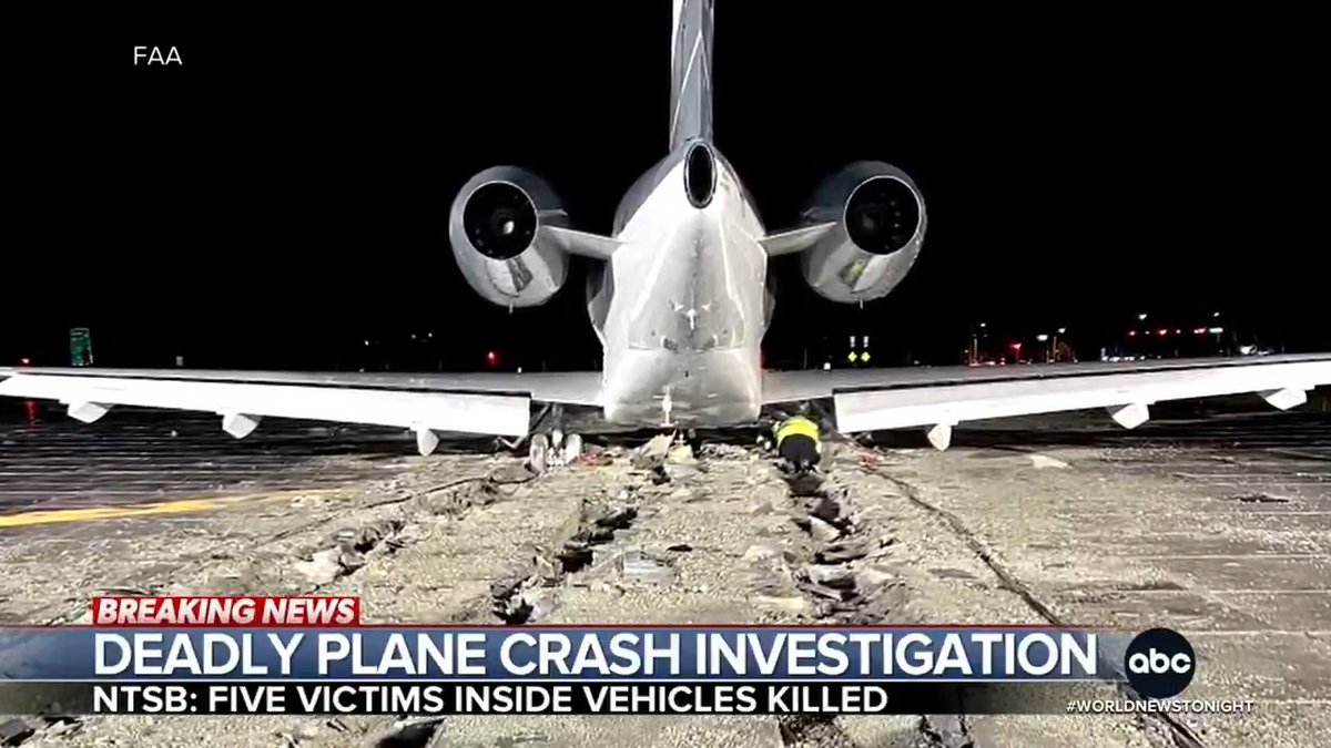 New details have been released about the cargo jet crash in Miami that killed at least five people. Officials say the plane overshot the runway by 1,300 ft and all of those killed were inside vehicles that the plane crashed into. Victor Oquendo reports.