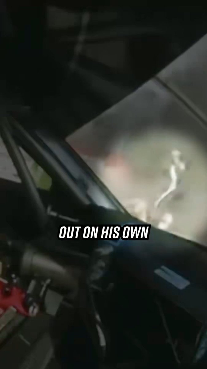 Loek Hartog is a hero after pulling Ollie Millroy from his burning Ferrari.
