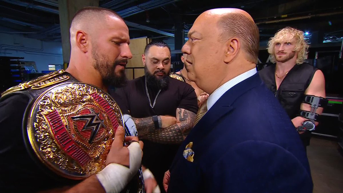 Tonight's Oba Femi beatdown by The Vision was NOT enough for Paul Heyman 😨