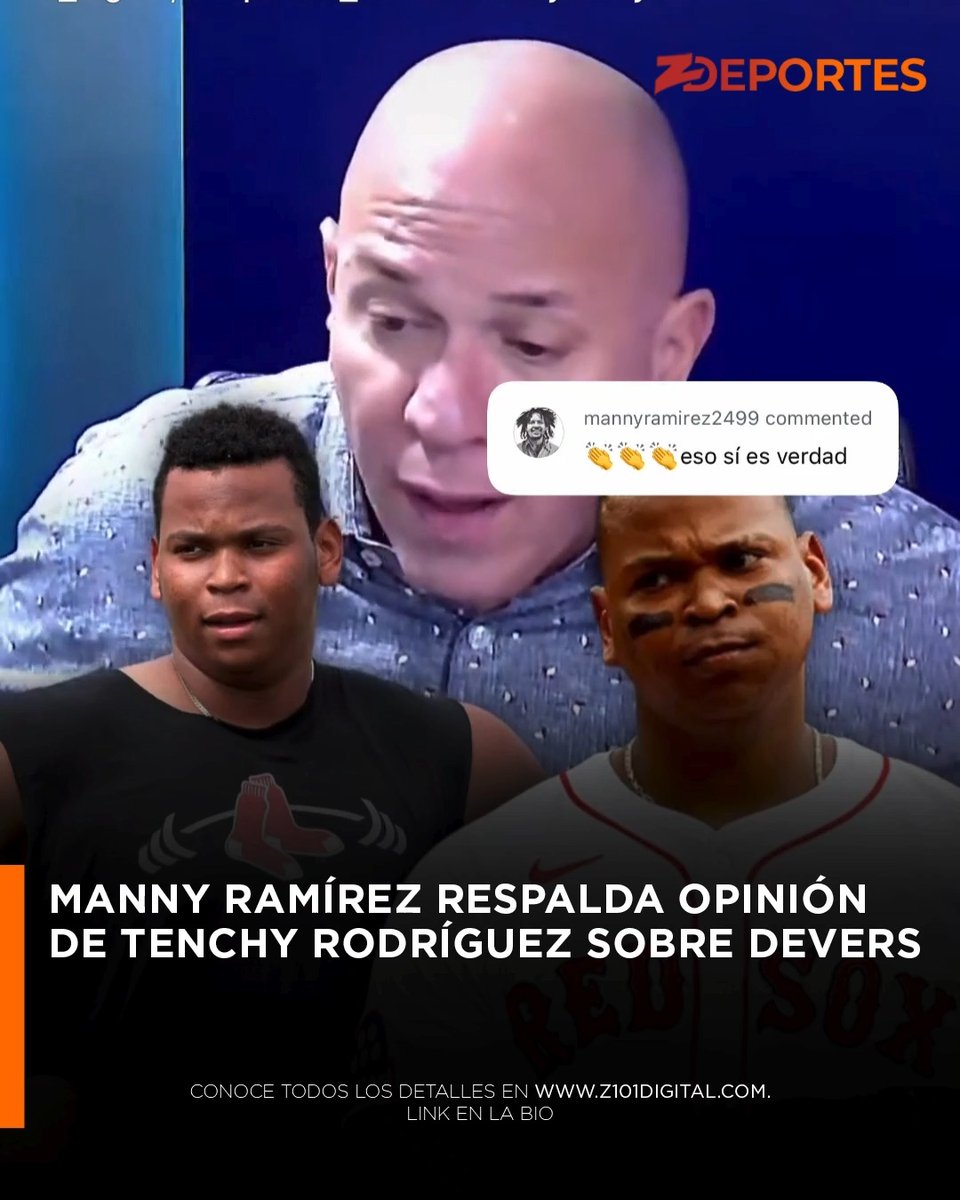 El exjugador de los Medias Rojas de Boston, Manny Ramírez, coincide con la opinión de Tenchy Rodríguez sobre la salida de Rafael Devers de Boston. Amplía la información en #ZDeportes #MannyRamírez #RafaelDevers #TenchyRodríguez #MLB #ZDigital #Z101