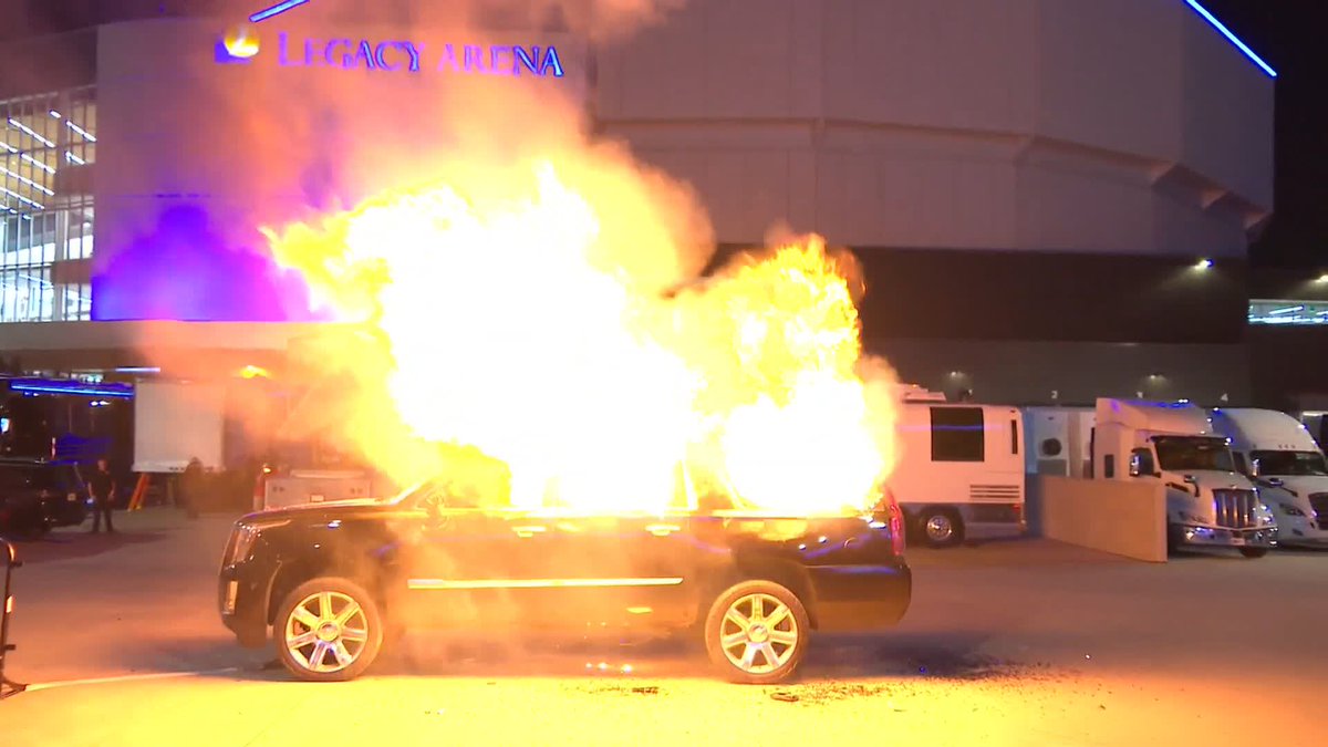 946 just set The Bloodline's car on FIRE 🔥 This is FAR from over!!!