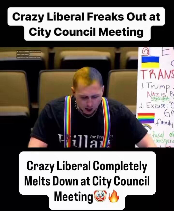 Being liberal means you should be in a Straight Jacket 🧥 😂🤣