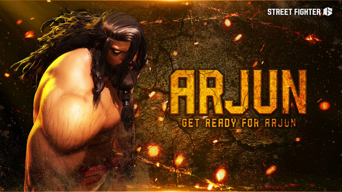 Take a deep breath. The Arjun Arrives! Fighting Pass blows asunder! Enlighten your spirit with Premium Rewards like new EX colors for Dhalsim and Lily, Challenger Screen Illustrations for Ryu and Elena, the high-flying "Giga Wing", and more on September 8!