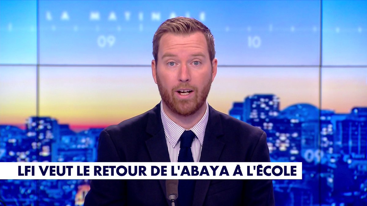 L'édito de Thomas Bonnet : «LFI veut le retour de l'abaya à l'école» dans #LaMatinale