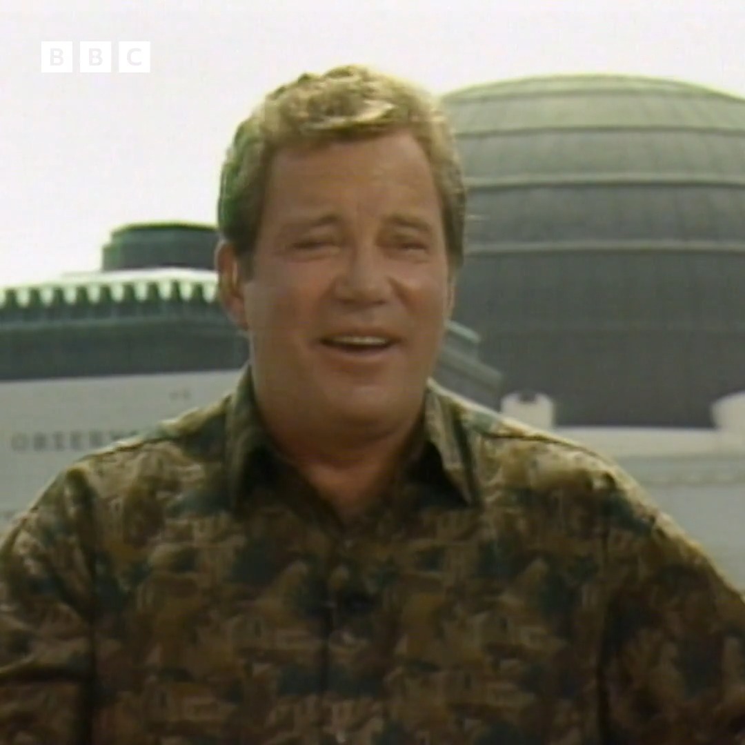 #OnThisDay 1966: Star Trek boldly premiered in US, two days after it had been first shown in Canada. In 1991, star of the show William Shatner reminisced about his time aboard the Enterprise, and he even taught Clive James some Klingon.