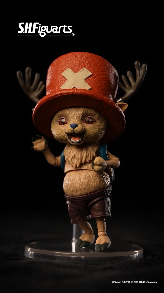 【店頭発売中】 アクションフィギュア「S.H.Figuarts トニートニー・チョッパー(A Netflix Series: ONE PIECE)」のパッケージ開封動画を公開! 交換パーツの組み合わせで、表情豊かなチョッパーの様々な姿を楽しめます♪ 📋 #実写のワンピ #ネトフリワンピ #ワンピアーツ