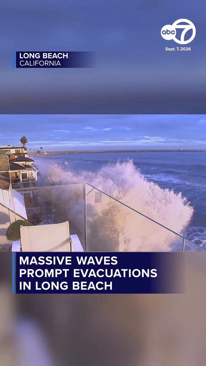 High surf from a tropical system out in the Pacific sent waves slamming against shoreside homes in Long Beach again on Monday, forcing evacuations for some residents. Many neighbors say they fear this is just the beginning, with a super El Niño forecasted this year. Read more: