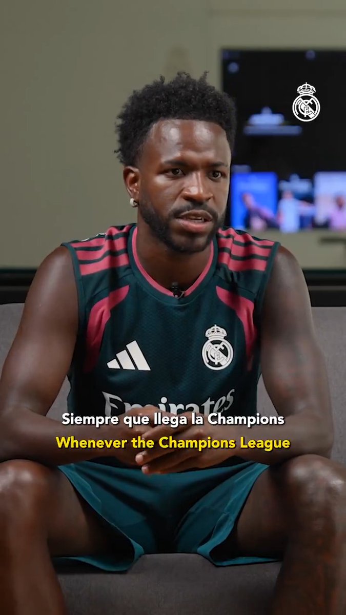 ๐ฃ๏ธ @ViniJr: "We're ready for this match."