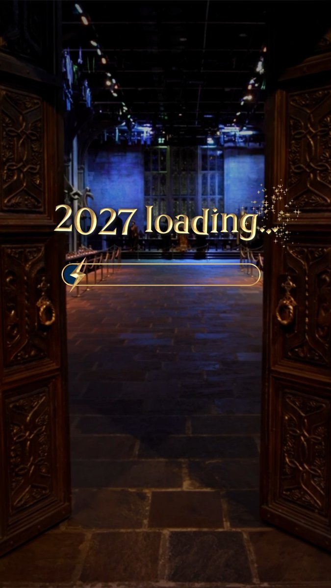 Wands at the ready, 2027 Studio Tour tickets are coming soon ✨ Sign up to our newsletter to be the first to hear when they are released
