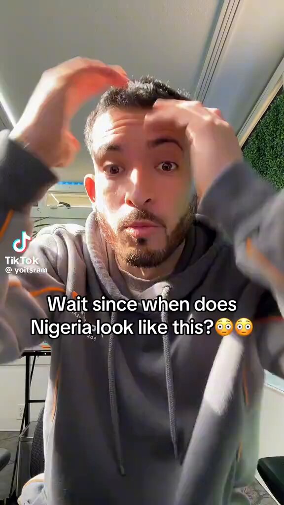 A foreigner did a compilation of what Nigeria actually looks like versus what he was made to believe