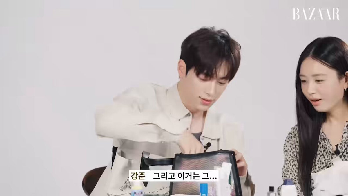 와 서강준 준비력 대박 비누 없는 화장실 많아서 고체비누 들고다닌대 억빠모드on