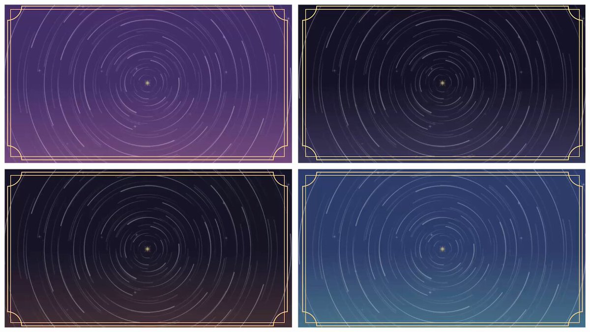✨新作✨ 深夜の配信にぴったりな「星空の軌跡」の4K動く背景素材をBOOTHにて販売開始しました🌌 シームレスにループし全4色から選べます！ 🎁新商品販売を記念して、動く背景のフリー素材版を無料配布中！ 商品詳細・フリー版DLリンクはリプ欄へ👇 #VTuber素材 #配信素材 #動く背景