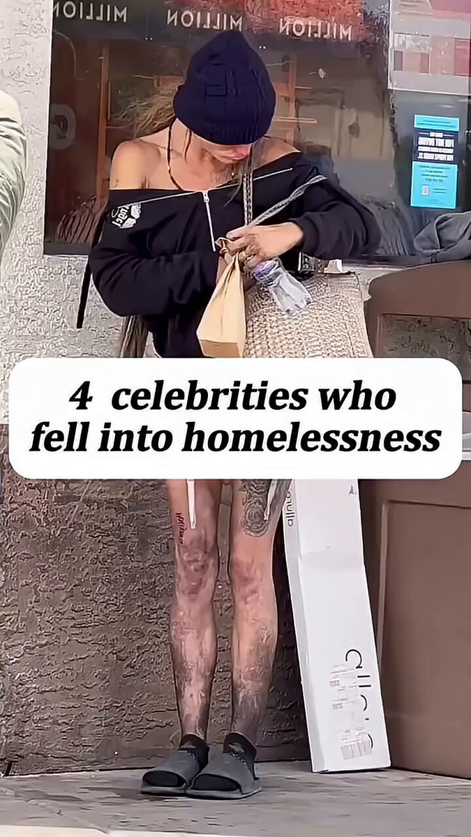 4 celebrities who fell into homeless