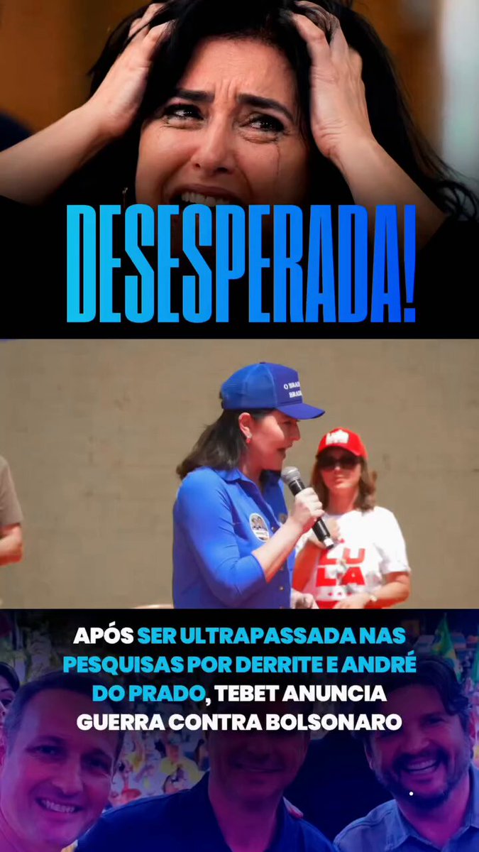 Você, Simone Tebet, comprou briga com a família errada. E quer saber mais? “Vai voltar para teu estado com o rabinho entre as pernas.”. Traíra.