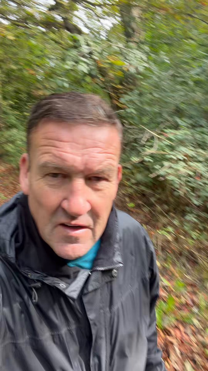 Sometimes when you get lost out walking, but feel the benefits at the end because it was double the distance walkingsbrilliant Chris Kirkland