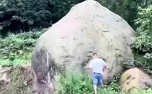 This guy redefined ‘living under a rock.’