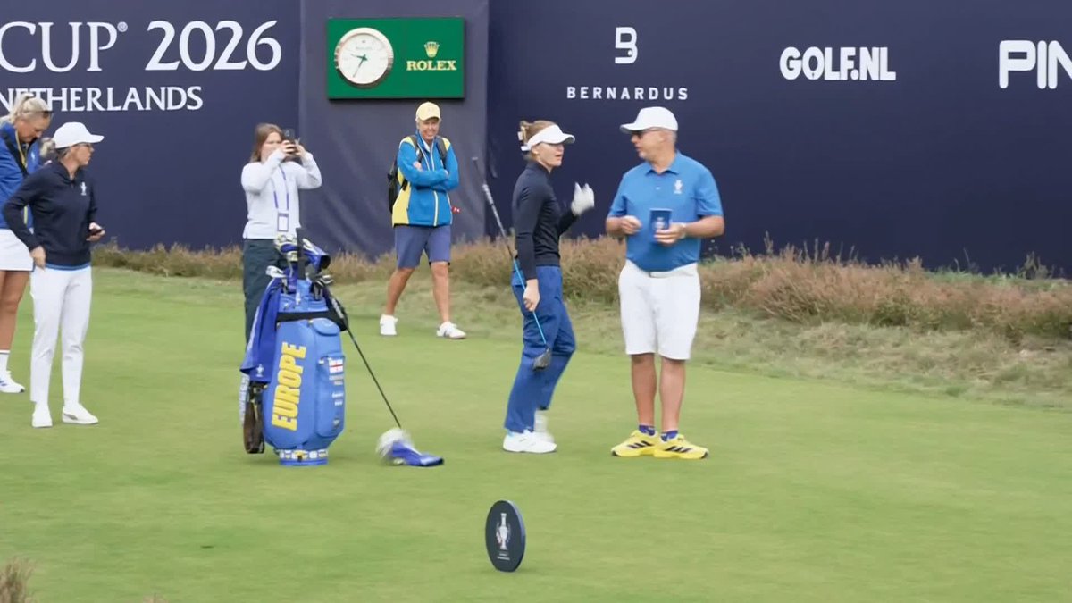 Charley Hull was late to the first tee in a practice round 😆