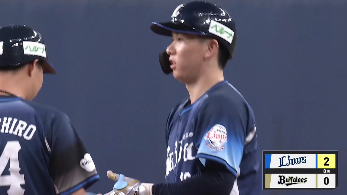 #小島大河 選手が適時打を放つ! 試合終盤、貴重な追加点を上げます! #seibulions #打破