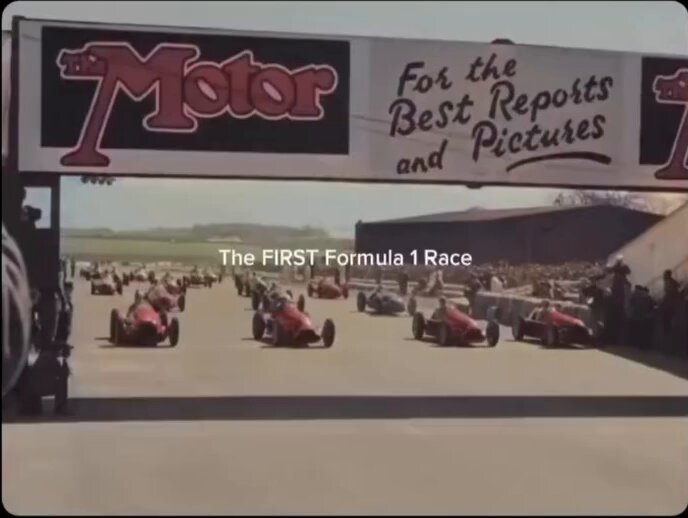 Formula 1’in ilk Dünya Şampiyonası yarışından resmi görüntüler. 13 Mayıs 1950 - Silverstone
