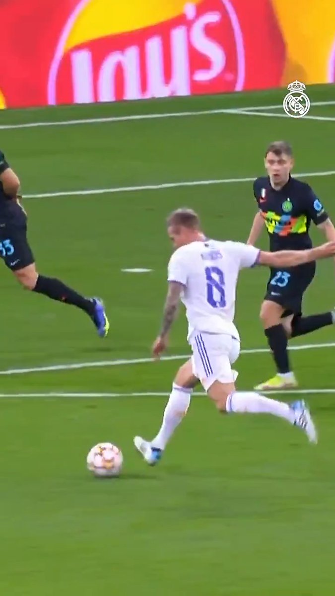 A Toni Kroos classic. 🆚 Inter ⭐⭐