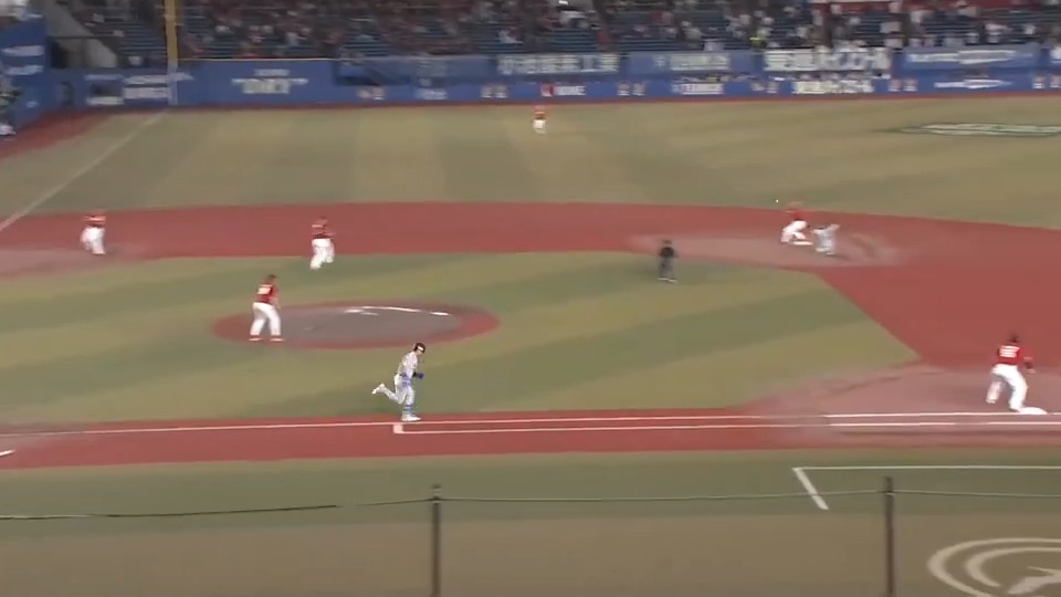 【6回裏:M 2-1 E】 ショート #宗山塁 選手の好プレー 追加点を許さない! #RakutenEagles #強鷲革新