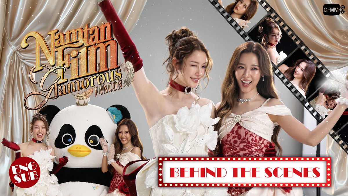 [Behind The Scenes] NAMTAN FILM GLAMOROUS FANCON 🪩✨ #NamtanFilmFancon 🎥 'NAMTAN FILM GLAMOROUS FANCON' 🗓️ SAT, 14 NOVEMBER 2026 📍 Union Hall, Union Mall And worldwide live streaming via TTM LIVE 📌 TICKETS FOR ALL SEATS WILL BE AVAILABLE ONLINE ONLY AT ThaiTicketMajor ON 12 SEPTEMBER 2026 AT 10 AM (Regular ticket sales through all ThaiTicketMajor channels will start on 13 September at 10 AM) 🔗 MORE INFO : #GMMTV