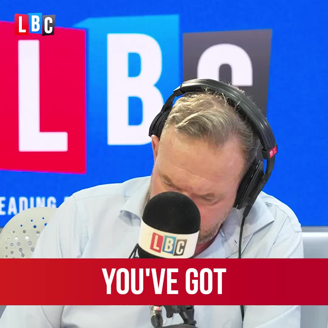 'It's either cowardice, or criminal intent.' James O'Brien spells out the 'two options' behind the anti-migrant protesters wearing masks.