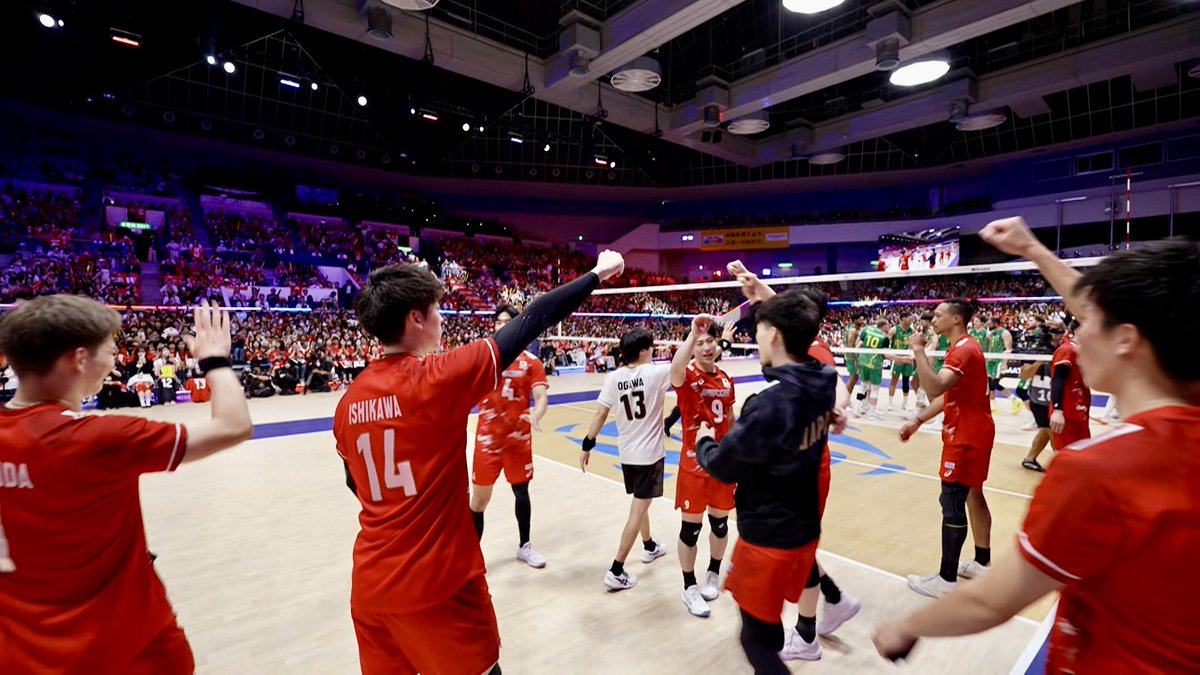 🔥試合ハイライト🔥 🏐バレーボール アジア選手権 日本 3️⃣-0️⃣ オーストラリア (25-20、25-13、25-21) <9月8日|福岡・北九州> ⏰次戦は 9月11日 準々決勝! 駆けあがれ「最高の先へ!」 📱TVerで無料配信💻 #アジア選手権 #バレーボール男子日本代表